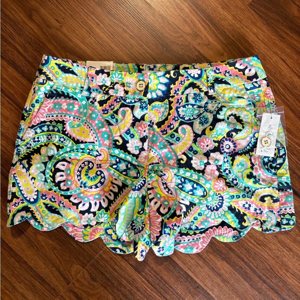 Crown Pink and Blue Bermudas Vibrant Summer Style